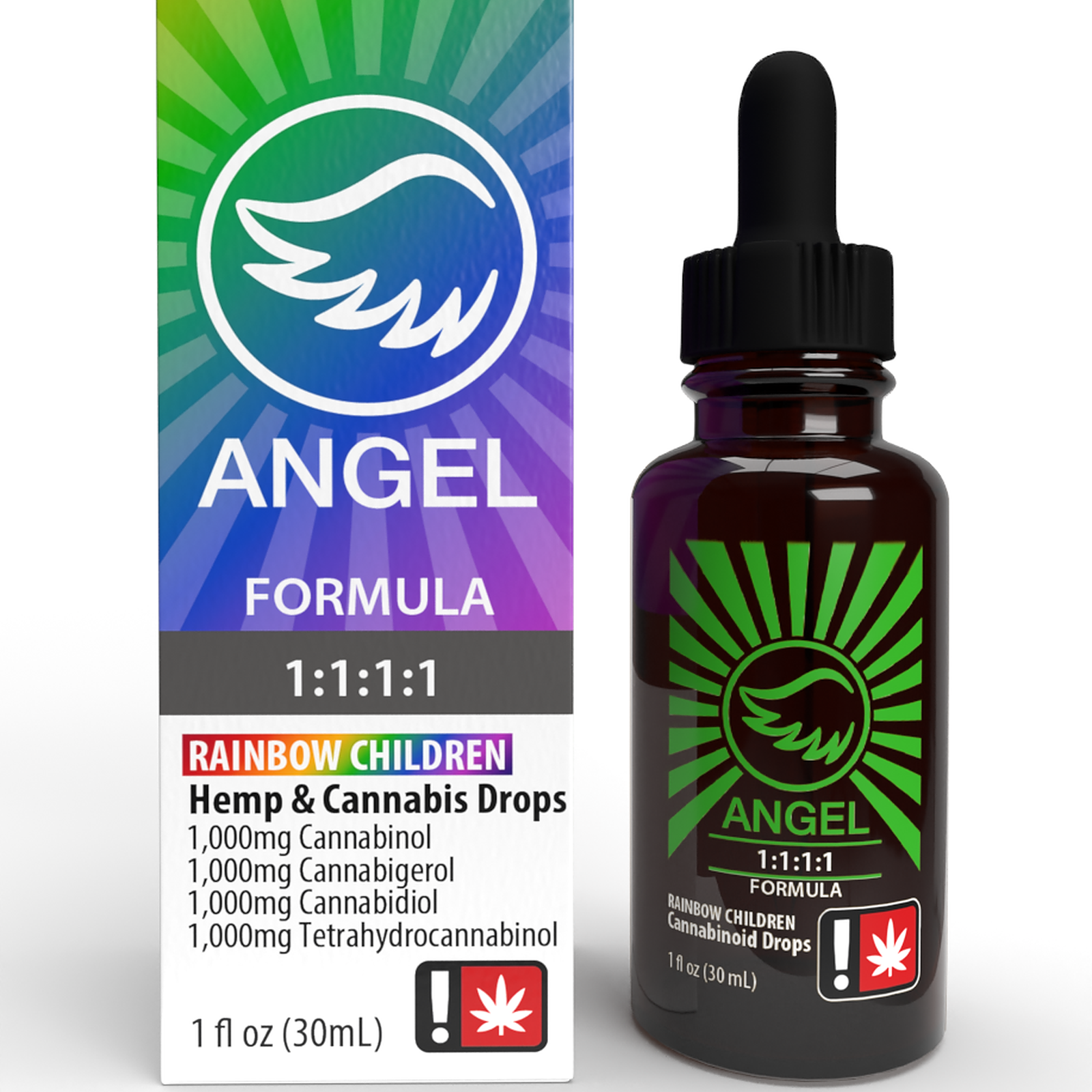 Angel - 1:1:1:1 Rainbow Children Tincture