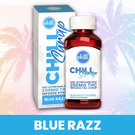 Chill Medicated Syrup 200mg - Blue Razz