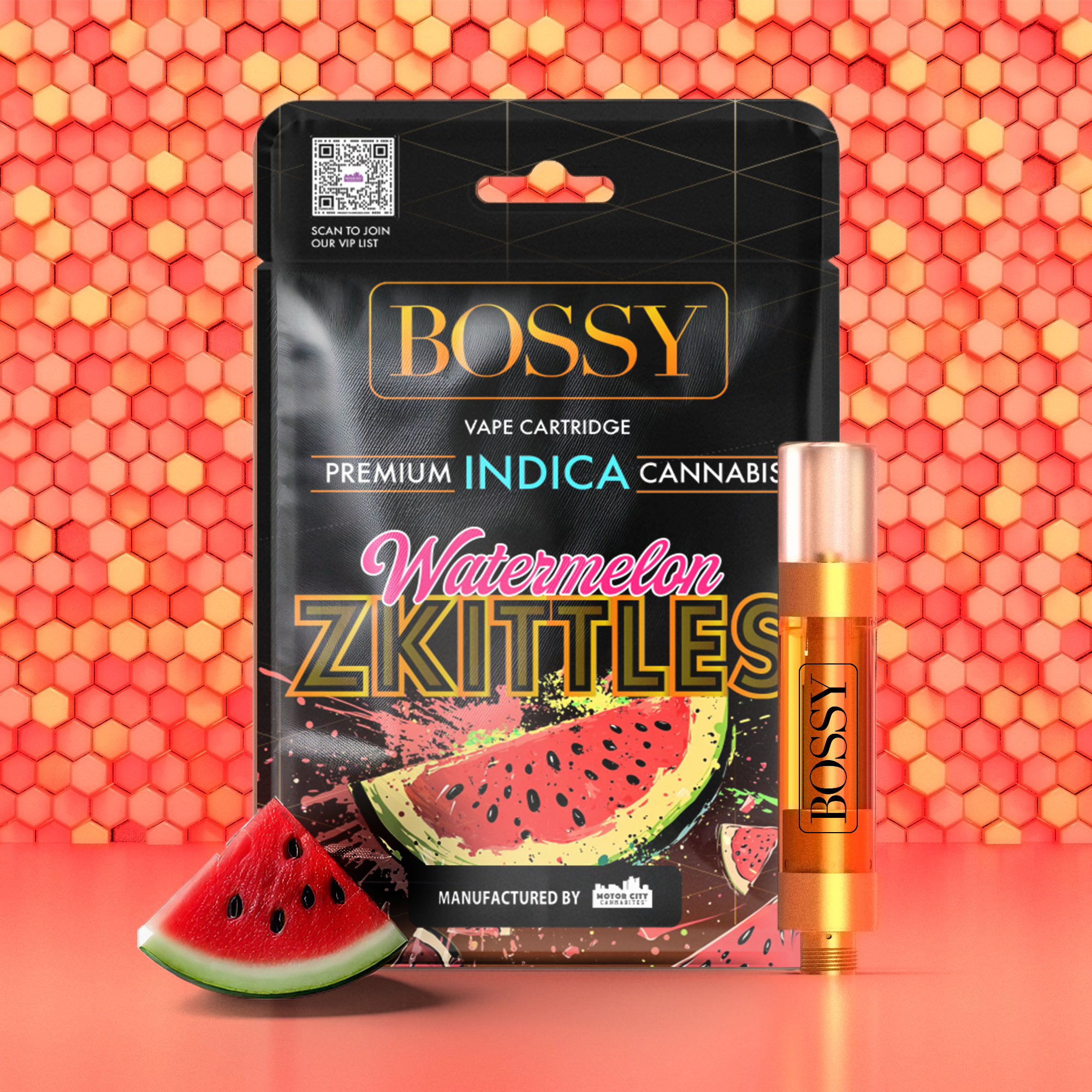 Bossy | 1g Vape Cart | Watermelon Freeze