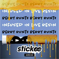 Stickee - Berry Runtz - 1.2g Live Resin Infused Preroll