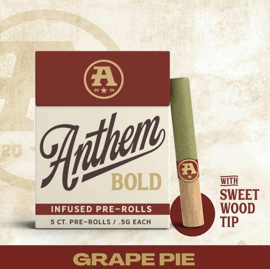 Grape Pie Pre-Rolls Wood Tip 5pk ( H ) | 2.5g