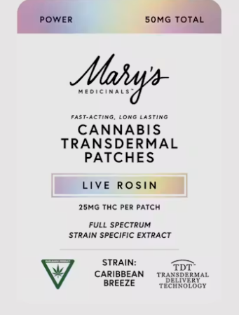 TRANSDERMAL PATCHES | POWER CARIBBEAN BREEZE | 2CT