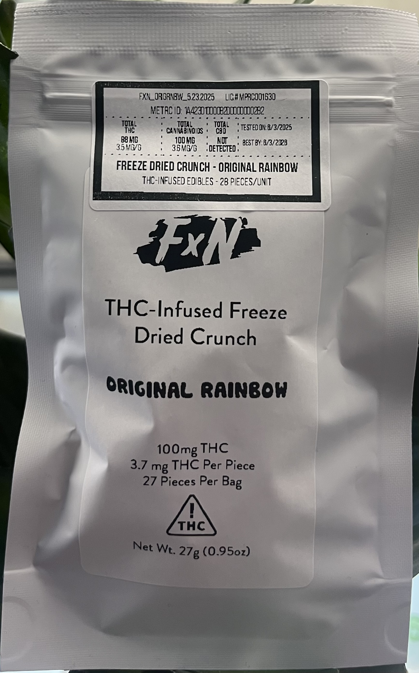 Fxn Freeze Dried Fruit Chews