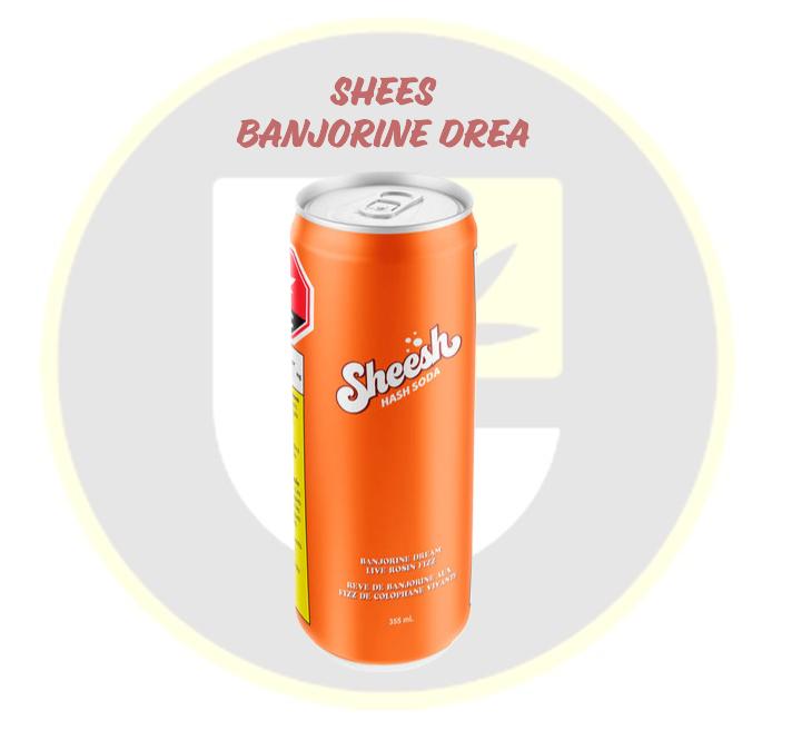 Sheesh Hash Sodas - Banjorine Dream Live Rosin Fizz 10mg THC 355mL Soda