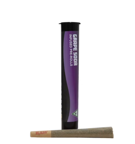 Infused Pre-Roll | Grape Soda | 1.2g | Distro 10