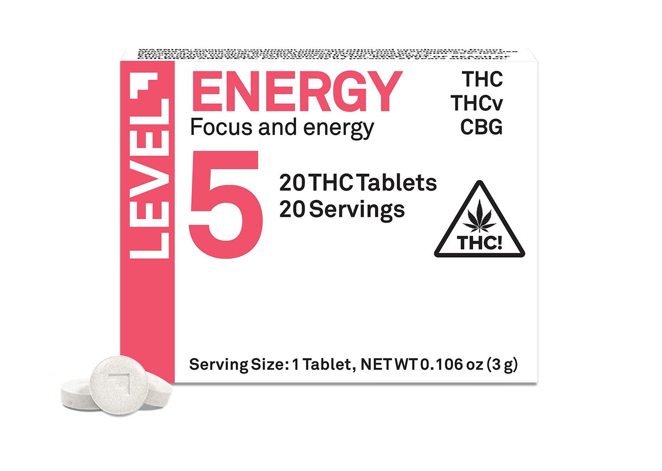 5 ENERGY / 20 tablets