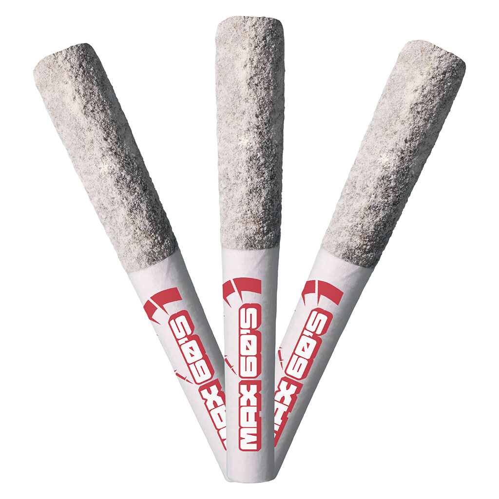 Chillbilly - Max 60's Triple Diamond Infused Pre-Rolls - Sour Cherry - 3x0.45g