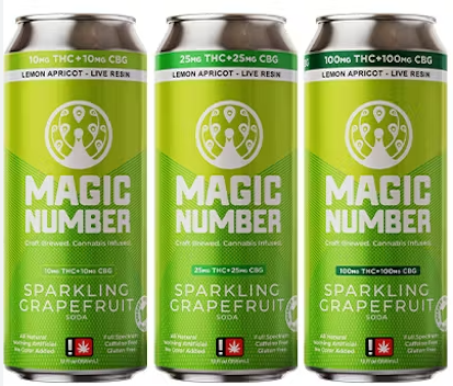 Live Resin Soda | 1:1 CBG/THC Grapefruit | :