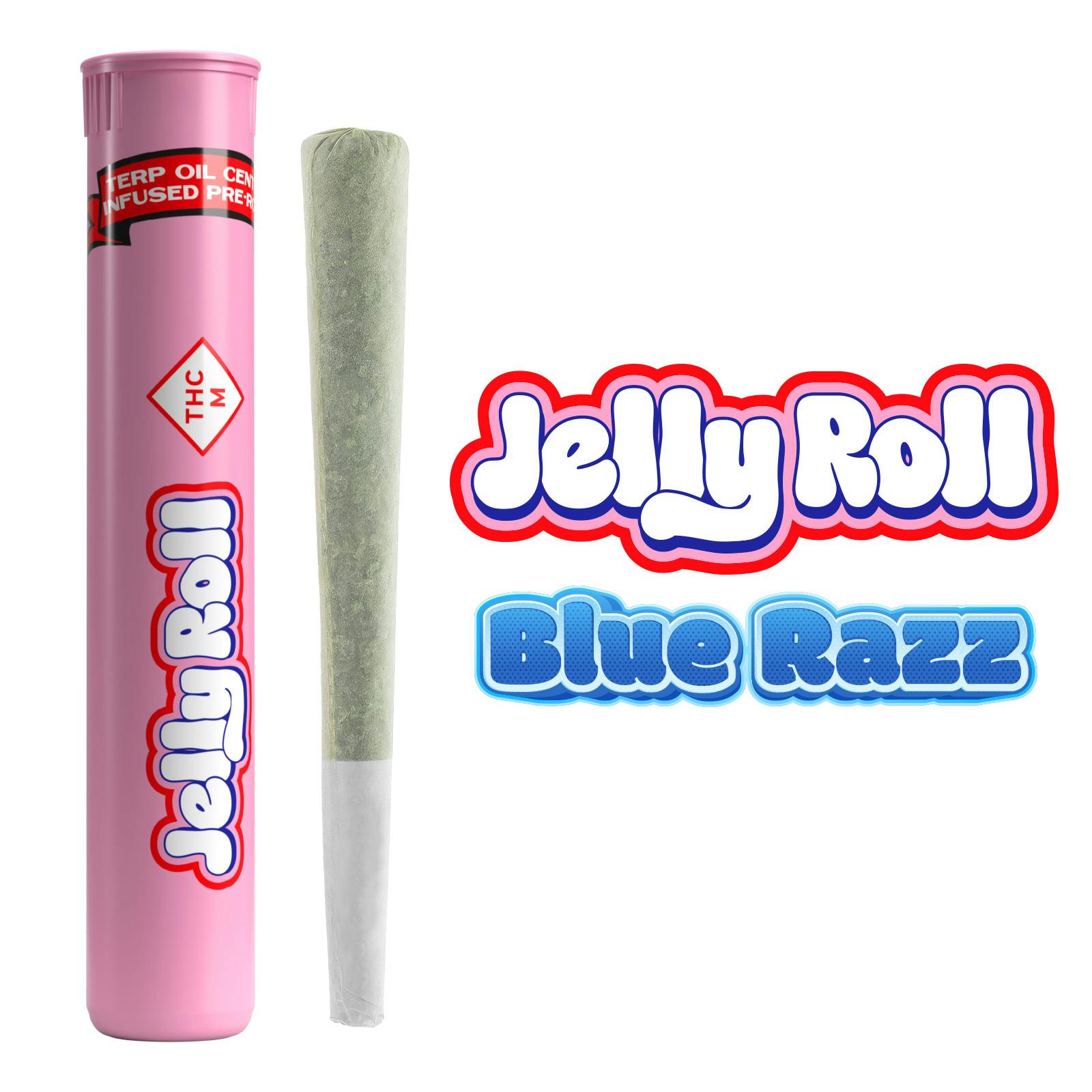 5pk 0.6g Infused Pre-Roll | Blue Razz