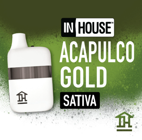 IN HOUSE Disp 2000mg: Acapulco Gold