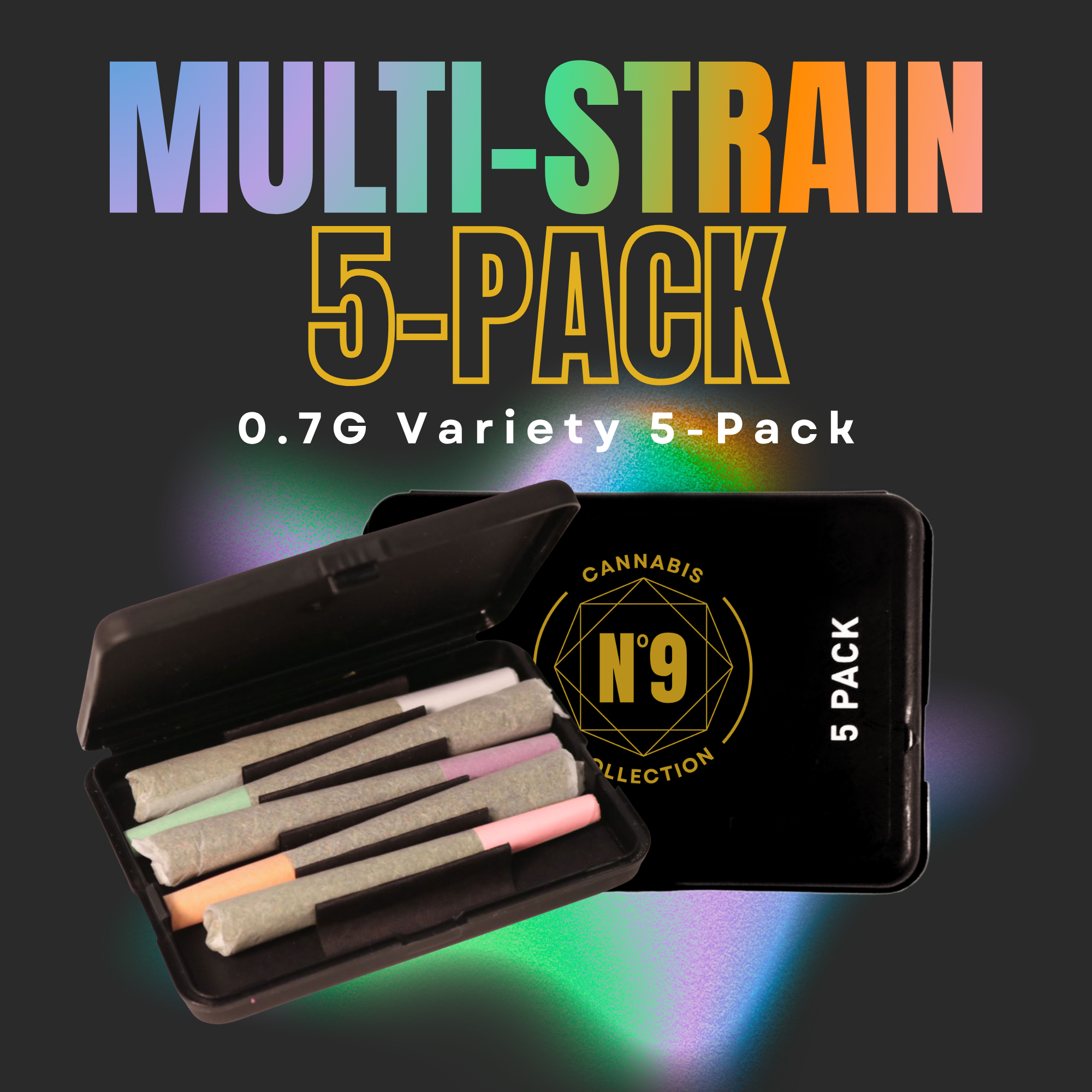 Variety Pre-Roll 5pk | No. 9 | - 3.5g