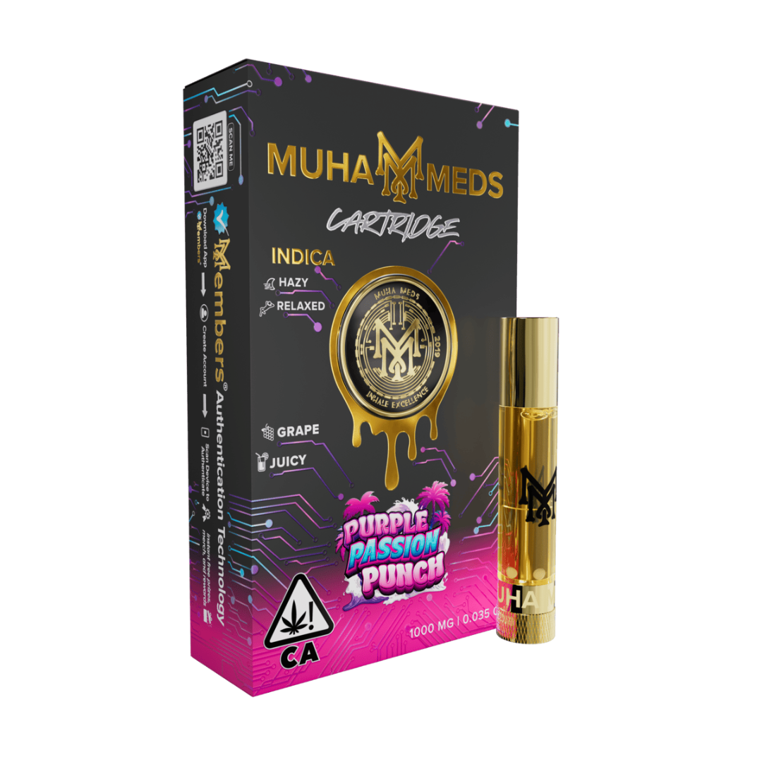 MuhaMeds - 1g 510 Cart - Purple Passion Punch