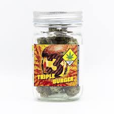 Platinum Flower Triple Burger