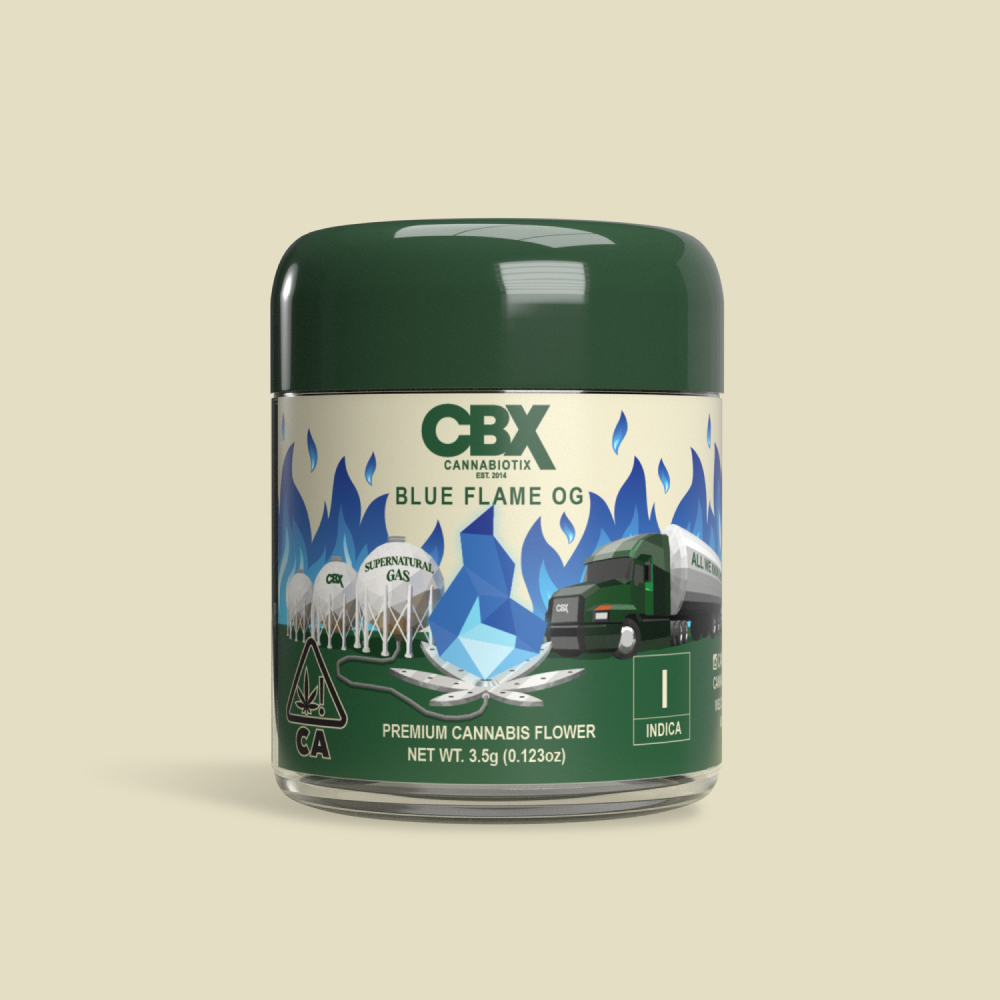 CBX - 3.5g Blue Flame OG