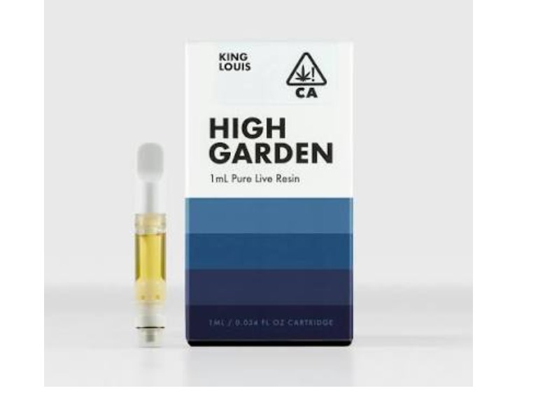 High Garden | King Louis XIII | 1ml Live Resin 510 Cartridge