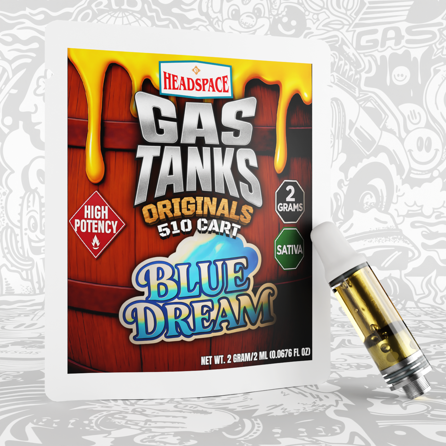 Gas Tanks Blue Dream