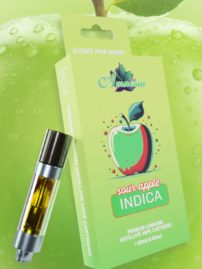 Amnesia | Sour Apple | Cartridge