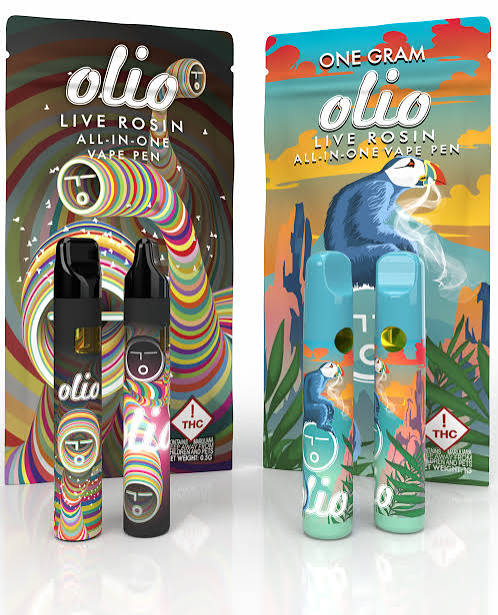 Olio - 500mg - Disposable - Mousse Tracks Rosin [IH]
