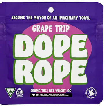 Grape Trip Dope Rope Gummies 200mg