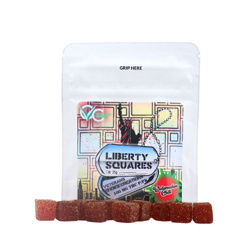 Feco Liberty Squares Watermelon Chili
