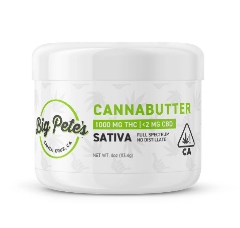 Big Pete's Cannabutter THC Sativa Jar