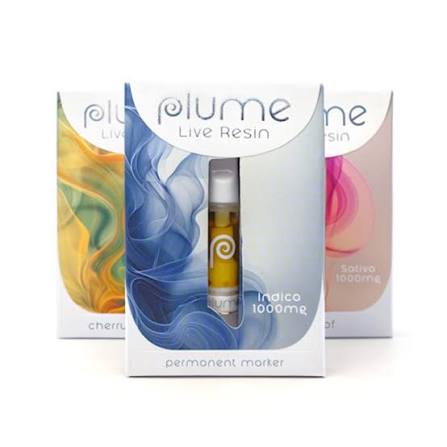 SATIVA THCv 1g Live Resin VAPE CART by Plume (DOH)