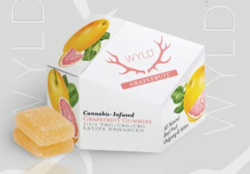 Wyld - Gummies - (S) - 1:1: Grapefruit - 100mg