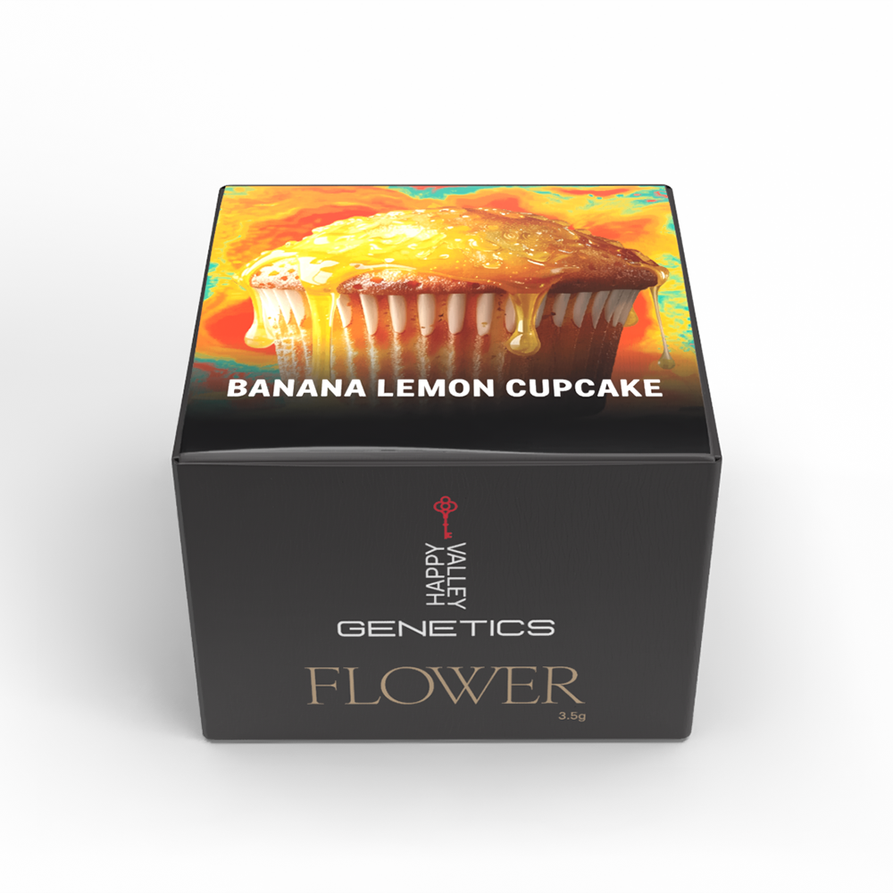 E-girls クリーナー Flower happiness Happy Valley Genetics - Flower - Banana Lemon Cupcake (Select