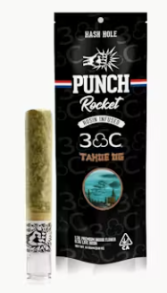Punch Extracts x 3C Rocket Tahoe OG x Peyton Manning Infused Preroll 1.6g