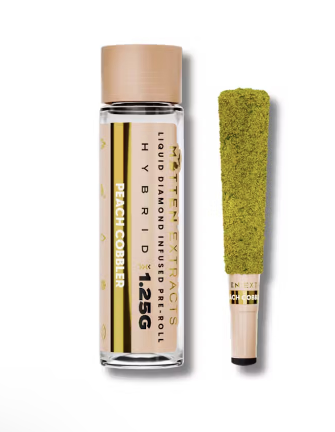 Peach Cobbler (H) 1.25G Infused Preroll