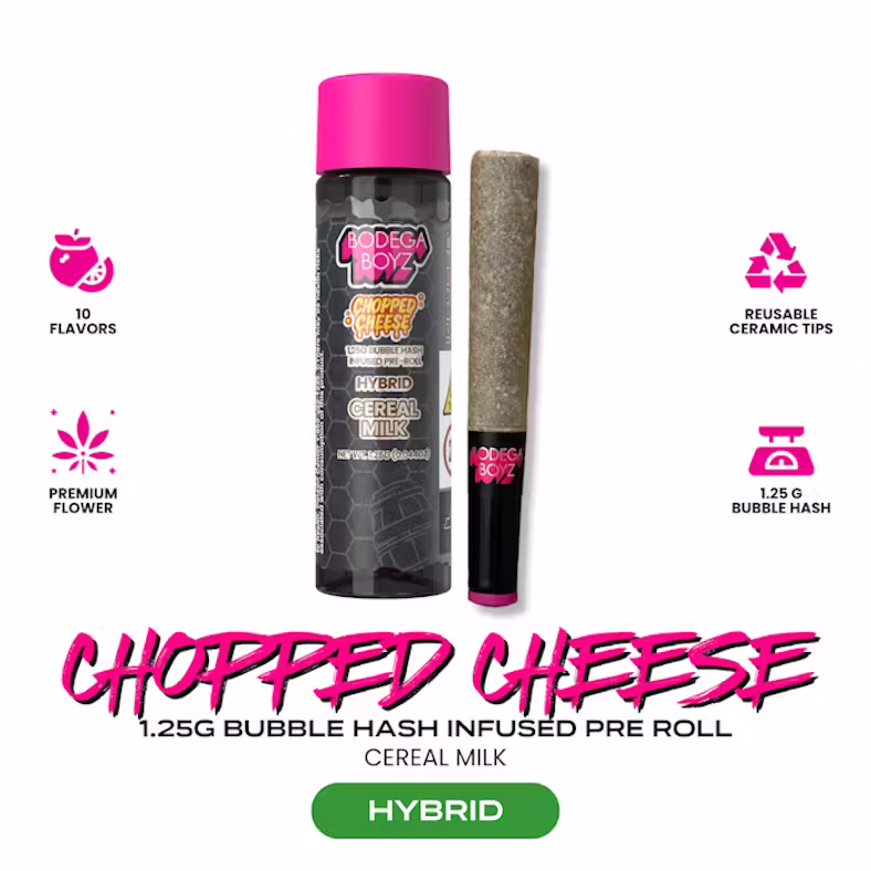 Chopped Cheese | Cereal Milk | 1.25g | Bubble Hash Infused