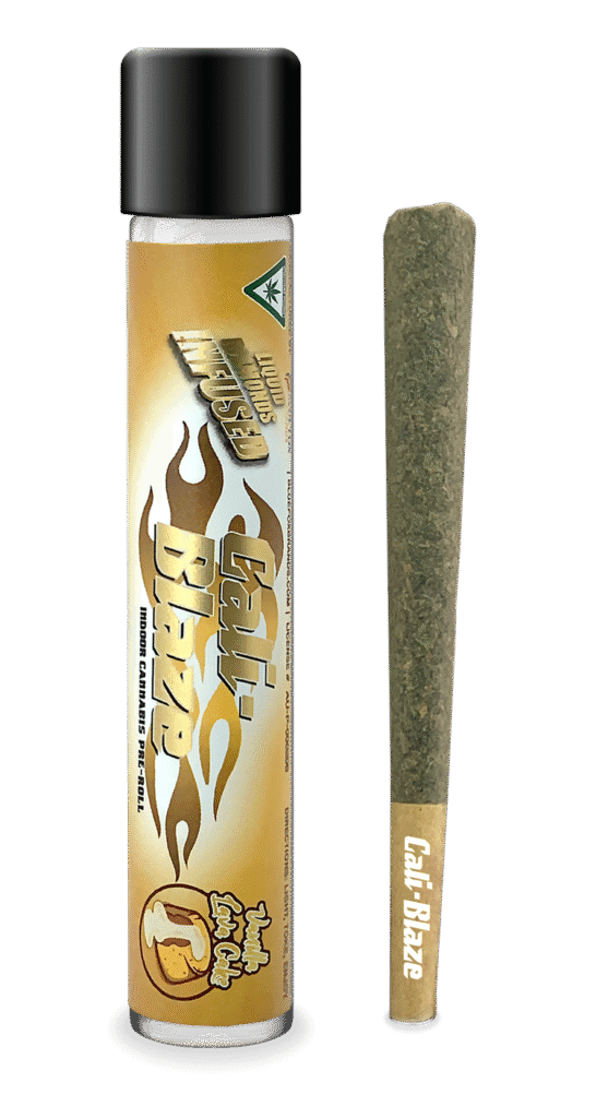 Cali Blaze Infused Pre-Roll Vanilla Lava Cake