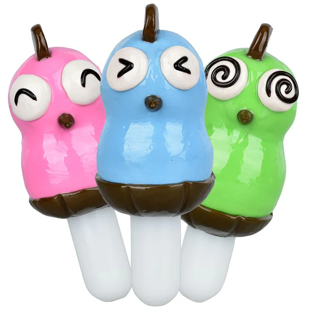 Ode to Tradition Silicone with glass  Hand Pipe 5.5" various colors product photo
