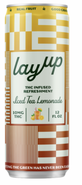 Lay Up Ice Tea Lemonade Infused Beverage 10mg