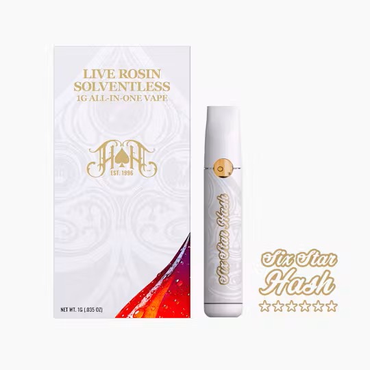 Heavy Hitters Pineapple Donuts Live Rosin Vape