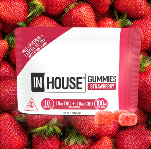 1:1 Strawberry Gummies | 20serving 10-PACK