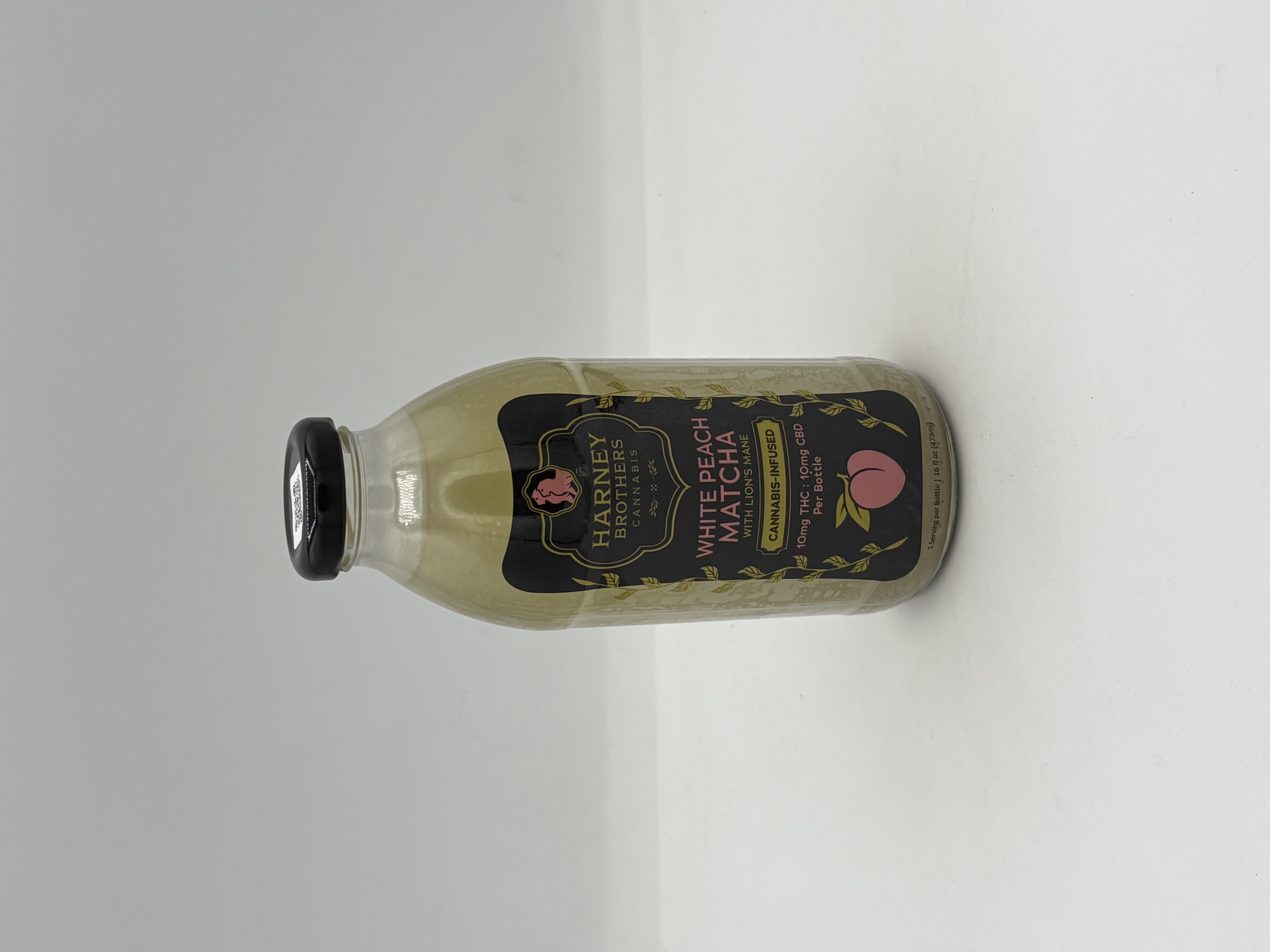 White Peach Matcha 16 oz. | 10mg