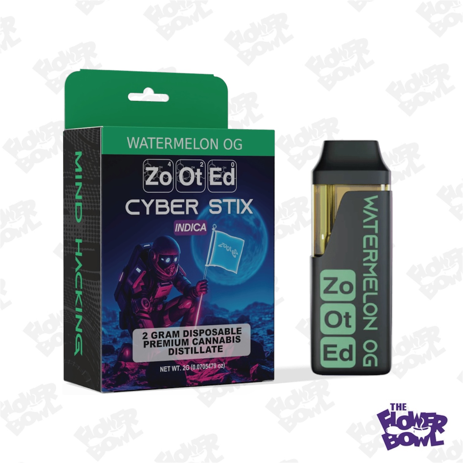 Zooted: Watermelon OG 2G Disposable (I)