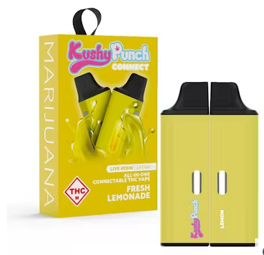 Kushy Punch | Fresh Lemonade Live Resin Connect | 1g (0.5g+0.5g)