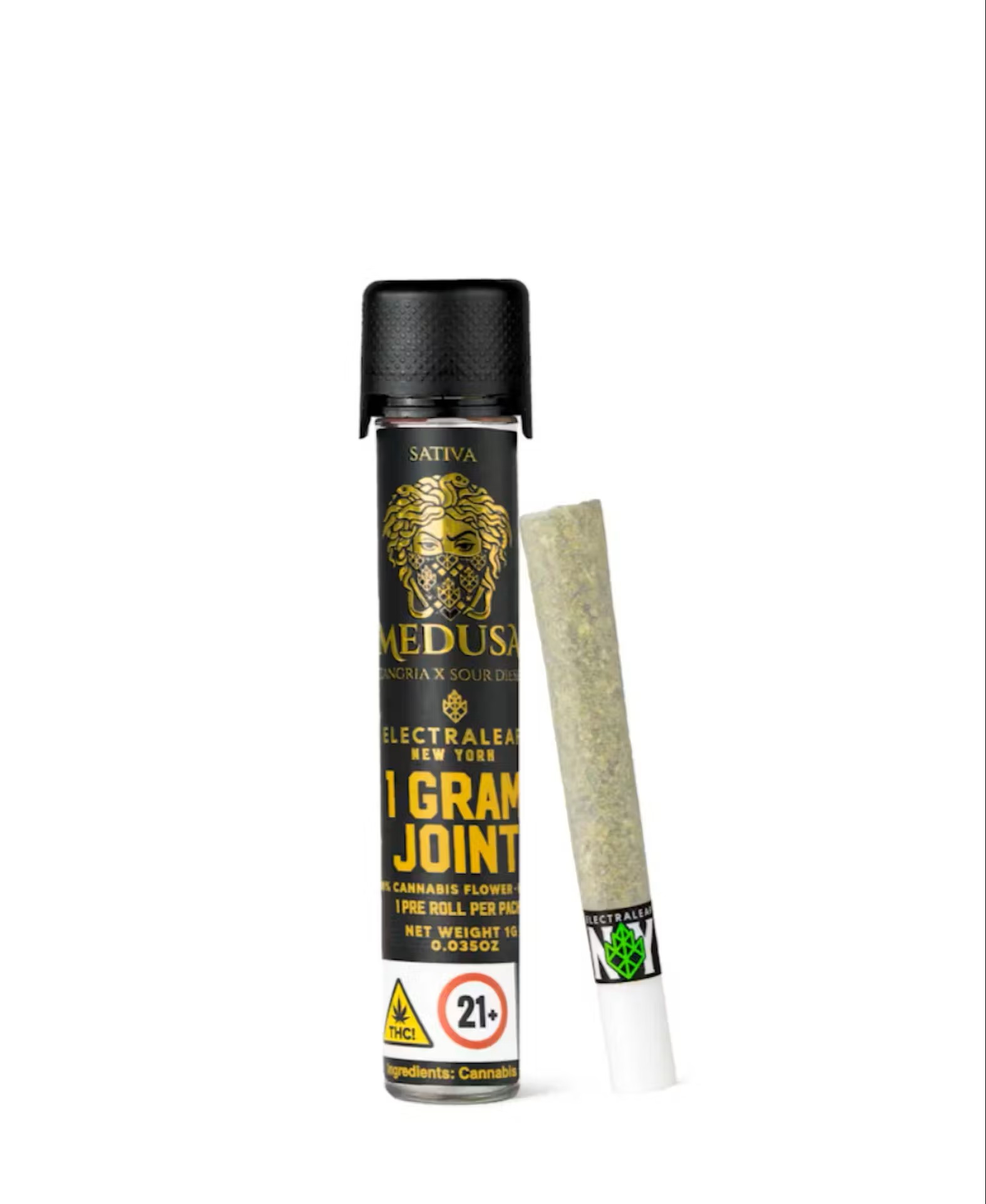 ElectraLeaf - Medusa Preroll - 1g