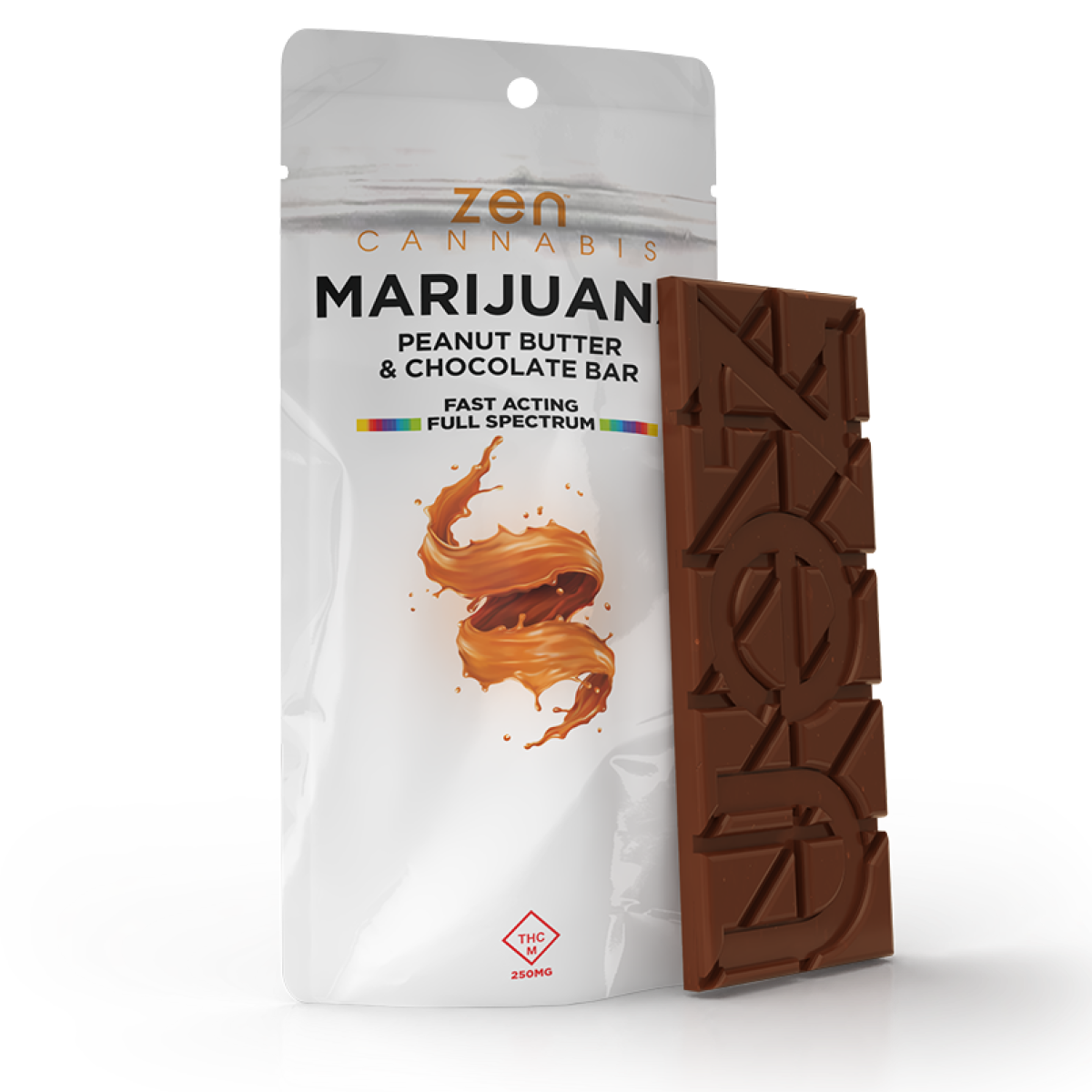 Peanut Butter & Chocolate Bar | 250mg