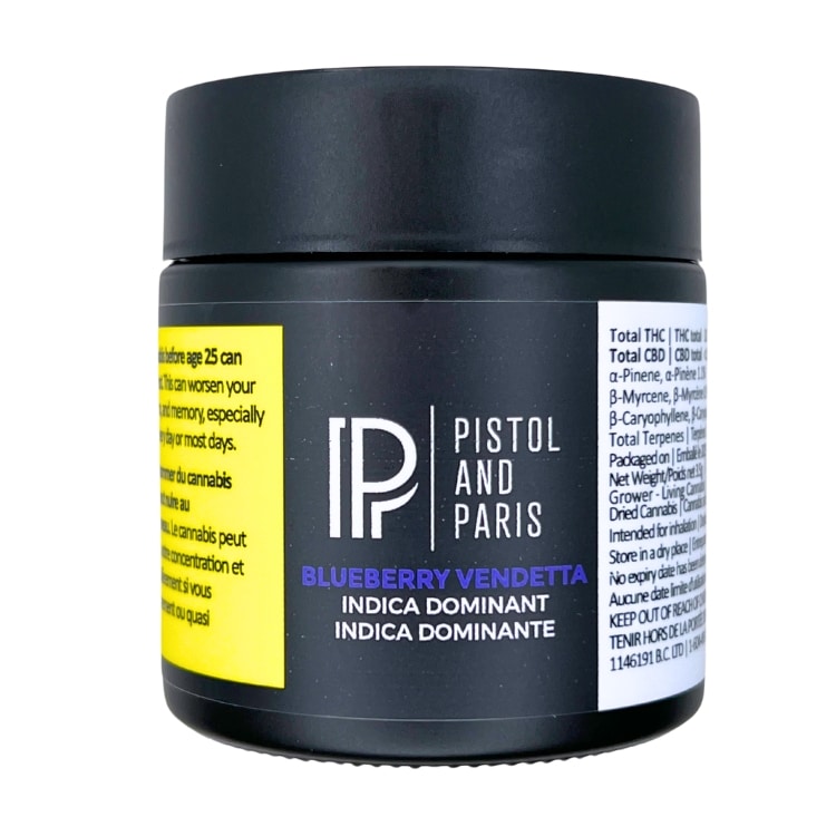 Pistol and Paris - LSO Collection: Blueberry Vendetta Flower - Indica