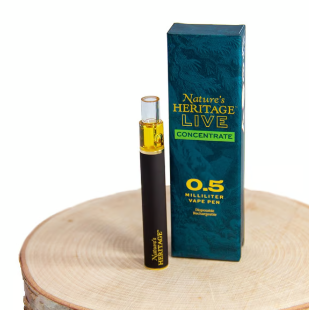 NATURE HER Live Rosin Disp 500mg: Cherimoya
