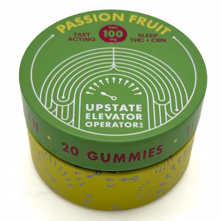 Passion Fruit Gummies (100mg THC + CBN)