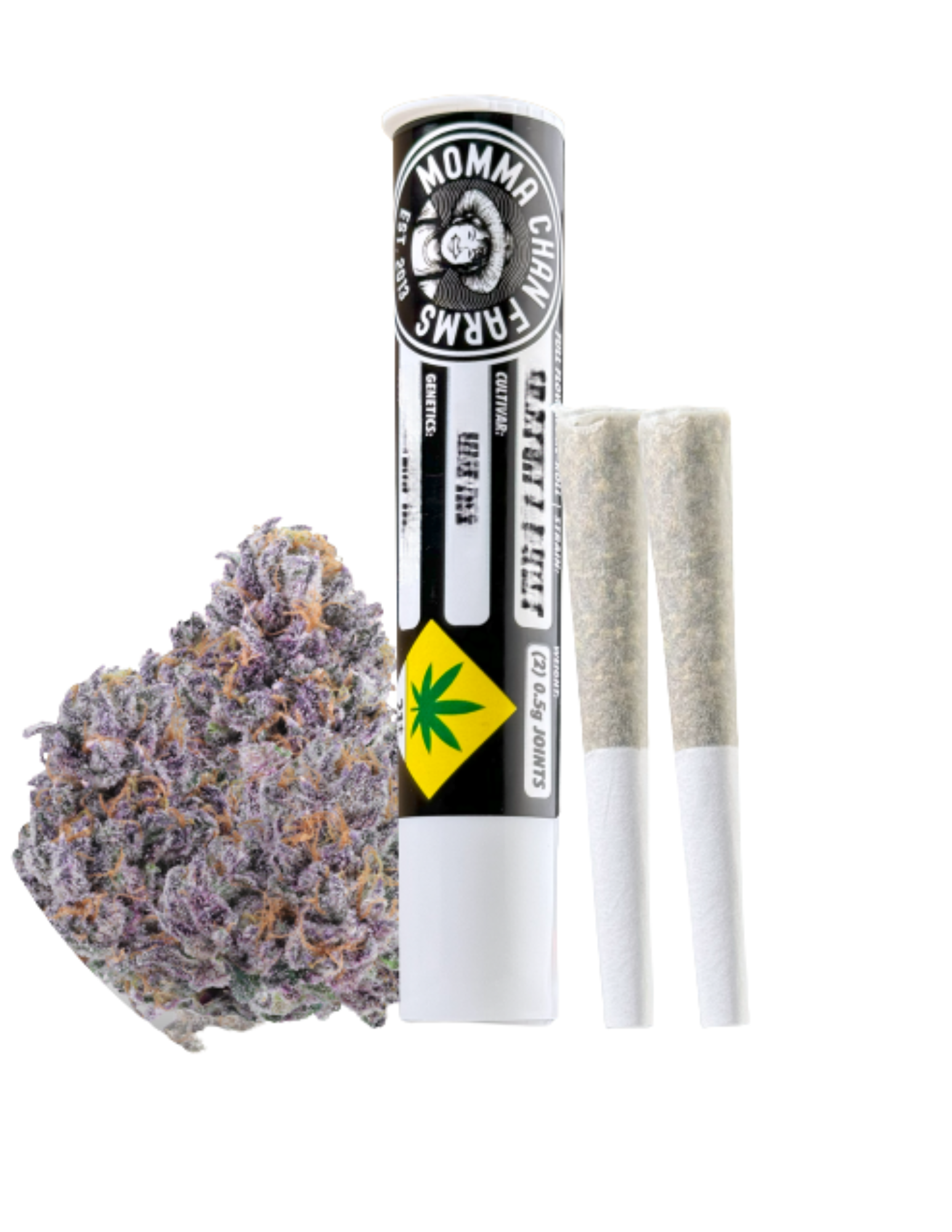 Momma Chan Farms El Chivo (Hybrid)  Pre-Rolls 2pk