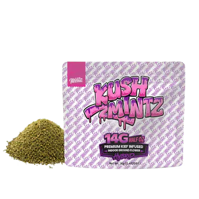 MINTZ - KUSH MINTZ - INFUSED GROUND FLOWER - 14G - HYBRID