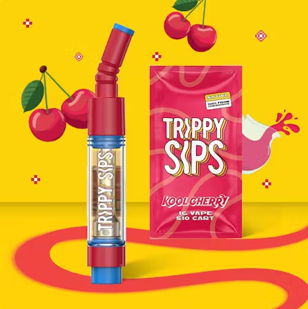 Trippy Sips - Kool Cherry - 1g - Vape Cartridge