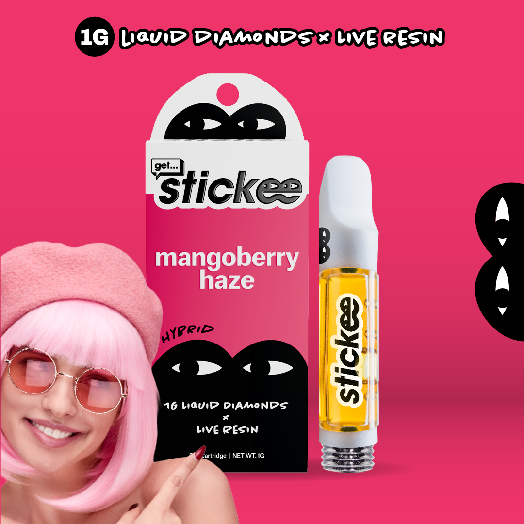 Mangoberry Haze | 1G | Liquid Diamonds + Live Resin 510 Vape Cart