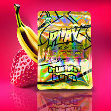 Play | Strawberry Banana | 200mg | Gummies