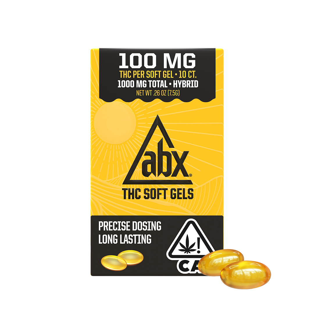 ABX Soft Gel Capsules 100MG 10ct